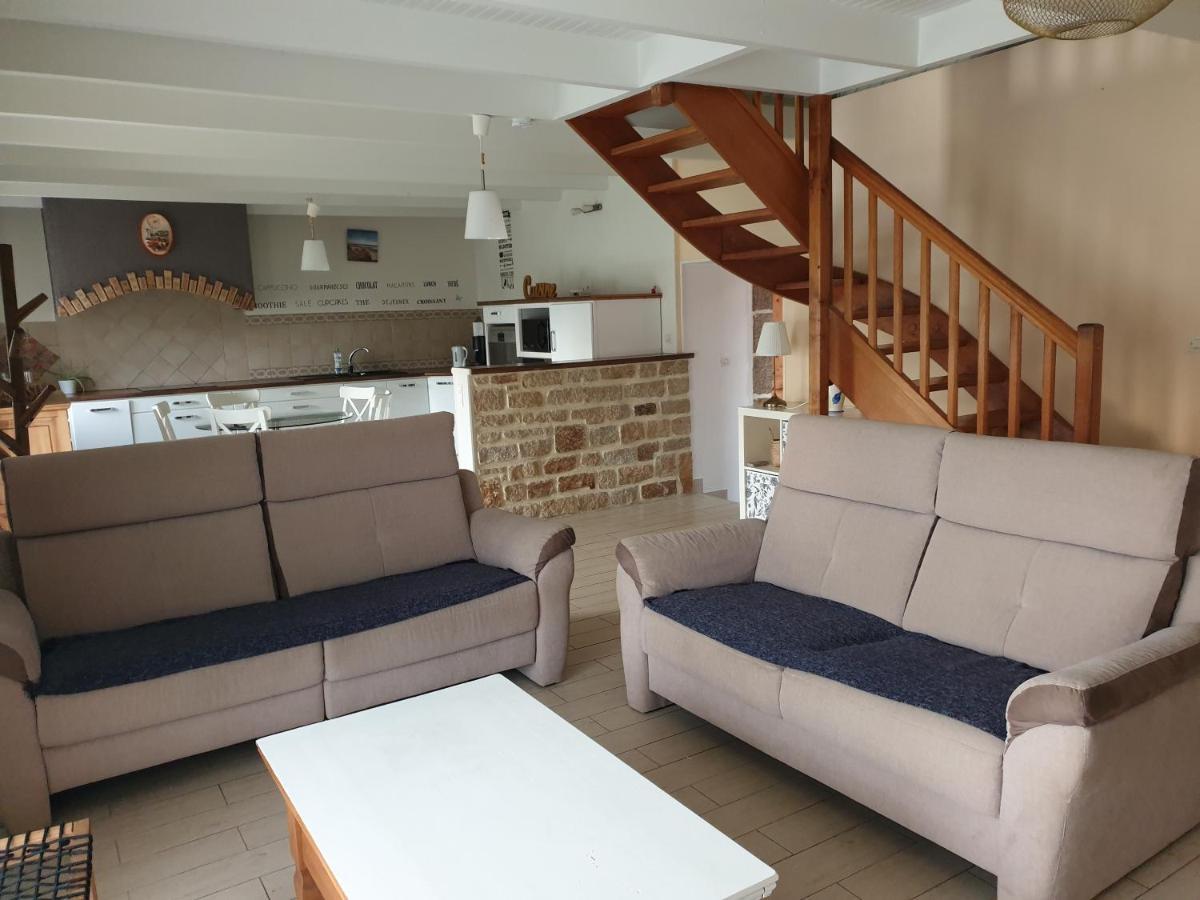 Maison De Campagne Spacieuse Villa Ploudalmézeau Eksteriør bilde